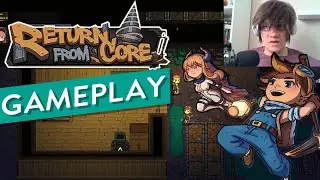 Monster Girls and Mining? - Return From Core Gameplay