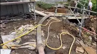 Pompage gros b&eacute;ton Petit &icirc;le,  gros d&eacute;bit 
