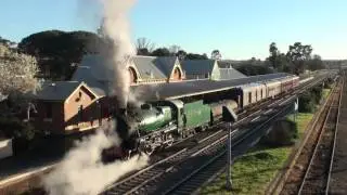 Australian Steam: 3642 Heritage Express Riverina Safari August 2013