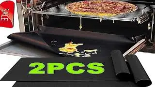 2/1PC Non-stick BBQ Grill Mat Baking Mat Barbecue Tool Cooking Grilling Sheet Heat Resistance Easi