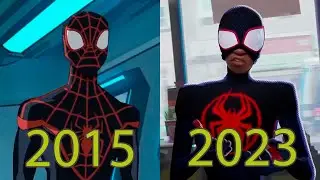 Evolution of Miles Morales (2015 - 2023)