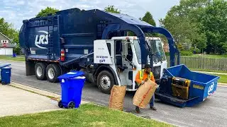 LRS Mack LE McNeilus Atlantic Carry Can Garbage Truck