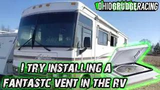 Replacing the Dometic (not so) Fantastic vent in our RV
