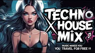 🔥🎧 Techno x House - Music Makes You Travel For FREE &mdash; 4K HD AUDIO Exp. | #dj #techno  🎧🔥 @sabchahiye