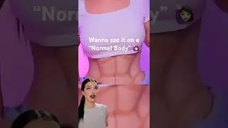 Beauty Hack on Normal Body ​⁠@molchanovamua #makeup #bodymakeup #abs #beauty #beautyhacks #shorts
