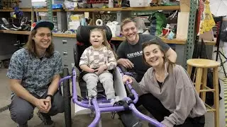Building a Hiking Wagon for a Family in Need | Rose-Hulman Institute of Technology
