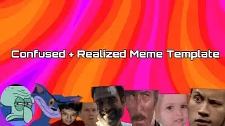 People confused and they certainly  realized it || Meme Template #trending