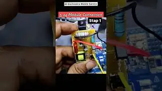 5 24 Module connection LED TV supply Ripering #shorts #shortsvideo #shortsfeed