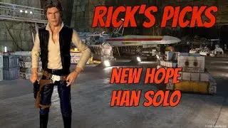 Review of the Han Solo ( New Hope)action figures from the Star Wars Black Series by Hasbro 