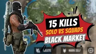 15 Kills | Solo Vs Squads | Sweaty Lobby| Call of Duty Mobile Battle Royale | Gameplay No commentary