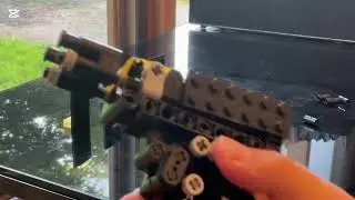 Lego kolibri/colt working gun with slide and Magazine/#legoguns 