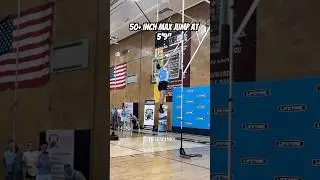 EPIC 50+ Inch Max Vertical! Isaiah Espinoza!
