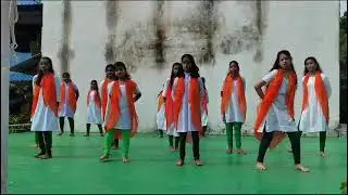 Independence Day special performance by Girls Dance group of Aastha public school #independenceday