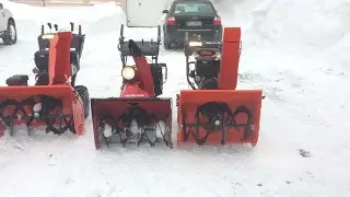 Honda HS970 Vs Ariens ST 28 con potenza quasi doppia alla fresa