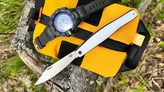 Классика : поплавочная снасть, slipjoint и хорошая погода. #atroposknife