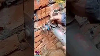 Water Pipe Cutting Machine Fast & Clean #shorts #viral #tools #machine #video