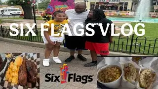 Quick SIX FLAGS mini vlog| PARK UPDATES| NEW MENU AT JB'S SMOKEHOUSE! PROGRESS AT HURRICANE HARBOR.