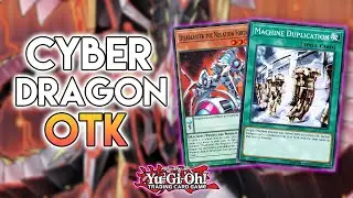I Built The BEST Cyber Dragon OTK Build ft. Machine Duplication! Yu-Gi-Oh!