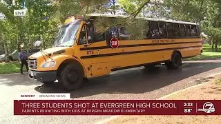 Evergreen HS shooting: Scene where parents are reuniting with students
