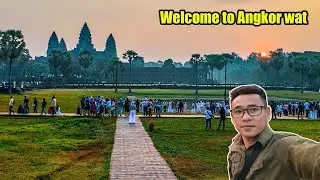 Amazing Angkor Wat Temple Sunrise! 