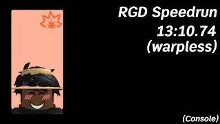 RGD speed-run (warpless) (13:10.74) | Randomly generated droids