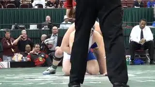285 lbs 2011 Ohio State  finals Trevor Strickland Clyde vs. Riley Shaw Washington D2