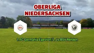 Oberliga Niedersachsen 1. FC Germania Egestorf/L.  vs BSV Rehden