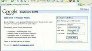 Make Google Alerts your virtual research assistant