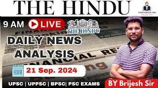 21 SEP 2024 | The Hindu Analysis  | NOTEBOOK IAS