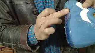 طريقه لزق نعل الكوتش بسهوله (الجزء الاول ) خالد الابيض