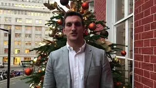Sam Warburton at the London Sporting Club