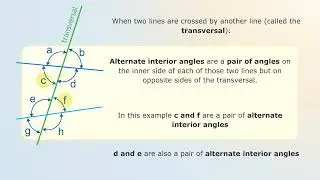 What are Alternate Interior Angles? | Math is Fun