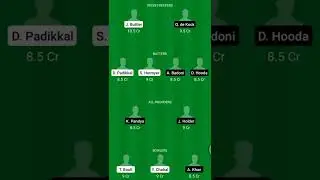 RR VS LKN DREAM11  TEAM APRIL 10TH #rrvslkn #dream11 #prediction