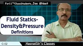 Fluid Statics-Density & Pressure-Definition-02