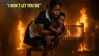 Poor Maid Saves Her Boss’s Baby From Fire — Later He Discovers Who She Really Is.