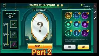 Peak day yellow Stamp code giveaway part 2 🤫🤫 first viewer get yellow stamp code