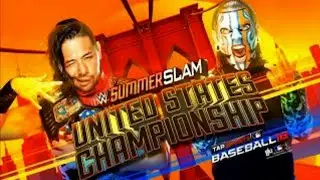 WWE SummerSlam 2018 Match Card - Shinsuke Nakamura vs Jeff Hardy