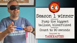 Blindfolded Balloon Inflation! | Taskmaster Live Task S01 E05