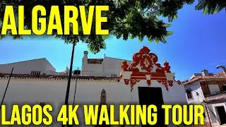 Lagos Portugal Streets &ndash; 4K City Walk Experience