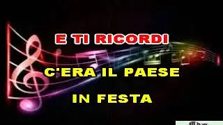 KARAOKE FIORE DI MAGGIO CON CORI ORIGINALI (DEMO)   METTHEW LEE