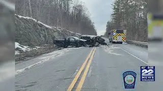 Driver charged in head-on crash on Route 2 in Greenfield