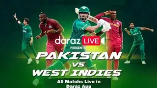 Pakistan vs West indies Live Match Today