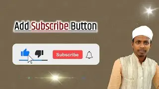 How To Add Subscribe Button on YouTube Videos | Qasmi Teach | How To Make Subscribe Button