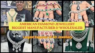 American Diamond Jewellery - Biggest Manufacturer & Wholesaler India | Best AD Jewelry Designs 2025