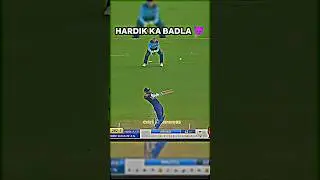 Hardik Ka Badla 😈 #shorts #shortvideo #shortsfeed #cricket