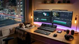 Ambient Background Music for Video Editors Cutting Raw Footage (1 hour)