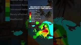 How much did the Chernobyl incident affect your country? | #chernobyl #europe #ukraine #russia  #and