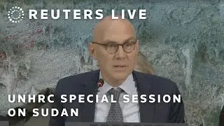 LIVE: UN Human Rights Council special session on Sudan