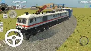 Indian drive New Bharat Delhi New Delhi train Bharat rail game 🚜🚜