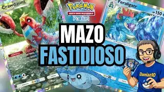 💦 &iexcl;EL MAZO M&Aacute;S MOLESTO! Crawdaunt y Feraligatr hacen SUFRIR al rival | Pok&eacute;mon TCG Pocket